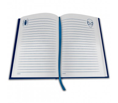 Cuaderno con reloj Spiderman Marvel