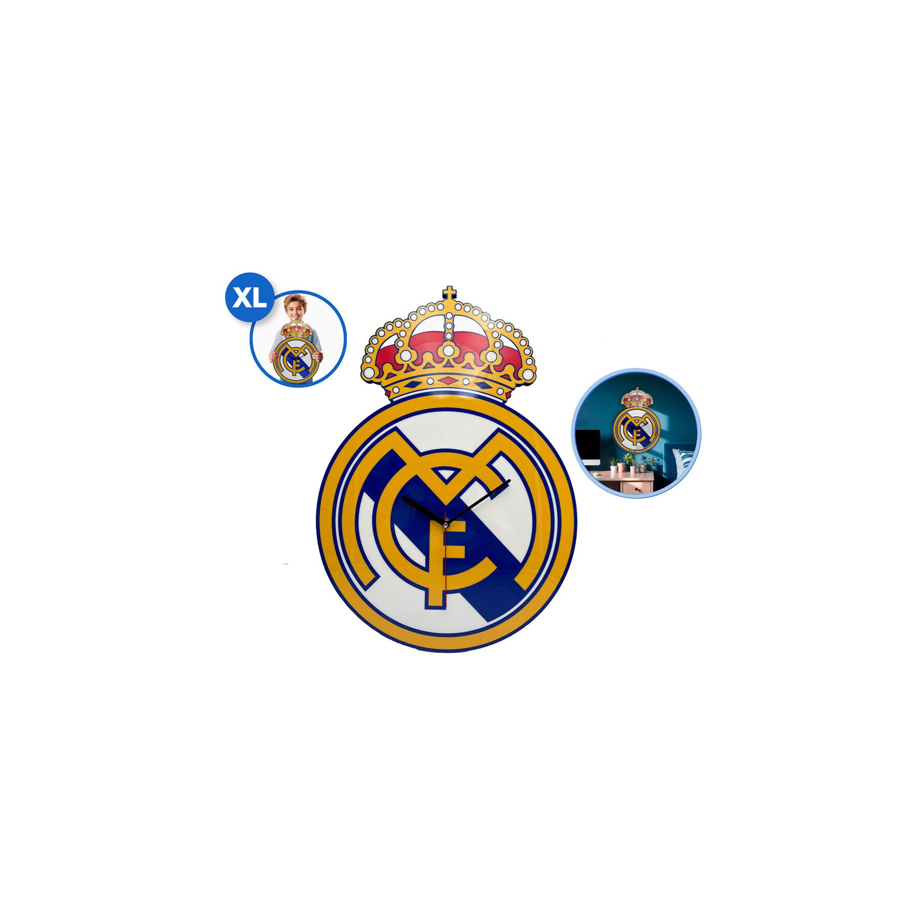 Reloj de pared Real Madrid
