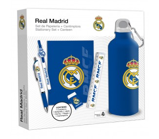 Set Papeleria + Botella Real Madrid