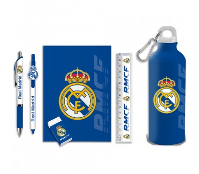 Set Papeleria + Botella Real Madrid
