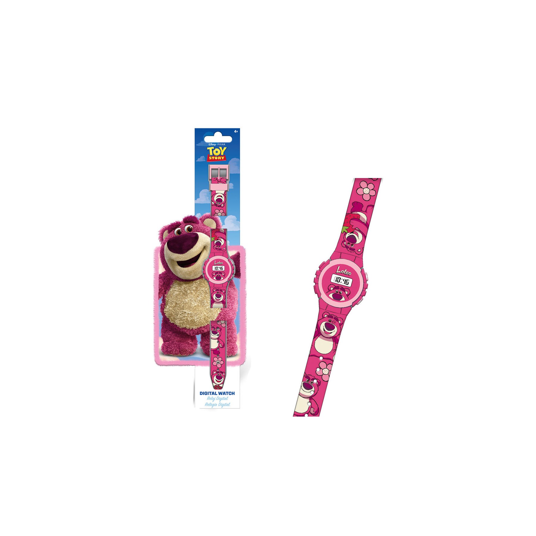 Reloj digital Lotso Toy Story Disney Pixar