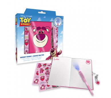 Dario + Boligrafo Magico Lotso Toy Story Disney Pixar