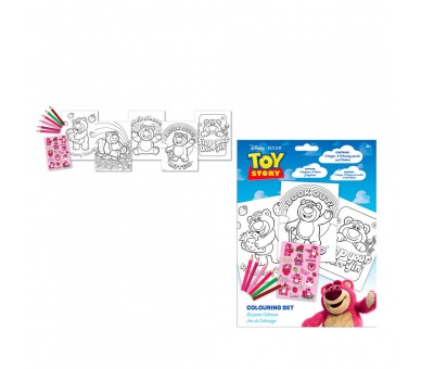 Set de Colorear con pegatinas Lotso Toy Story Disney Pixar