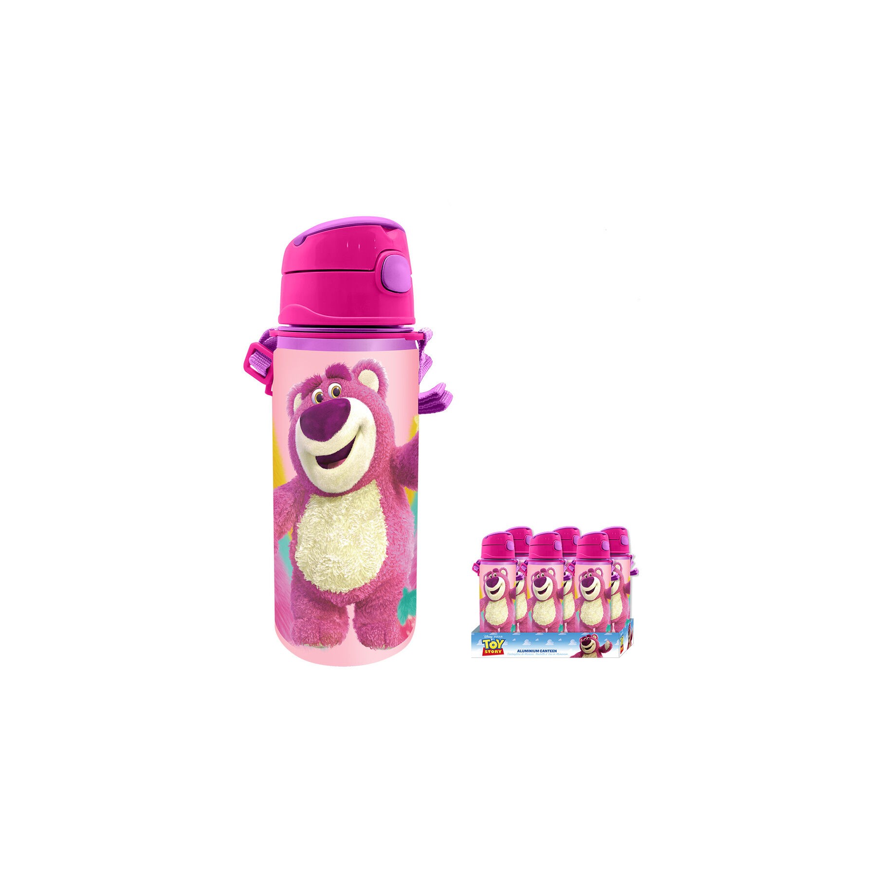 Cantimplora aluminio Lotso Toy Story Disney Pixar 600ml