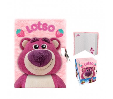 Cuaderno peluche Lotso Toy Story Disney Pixar