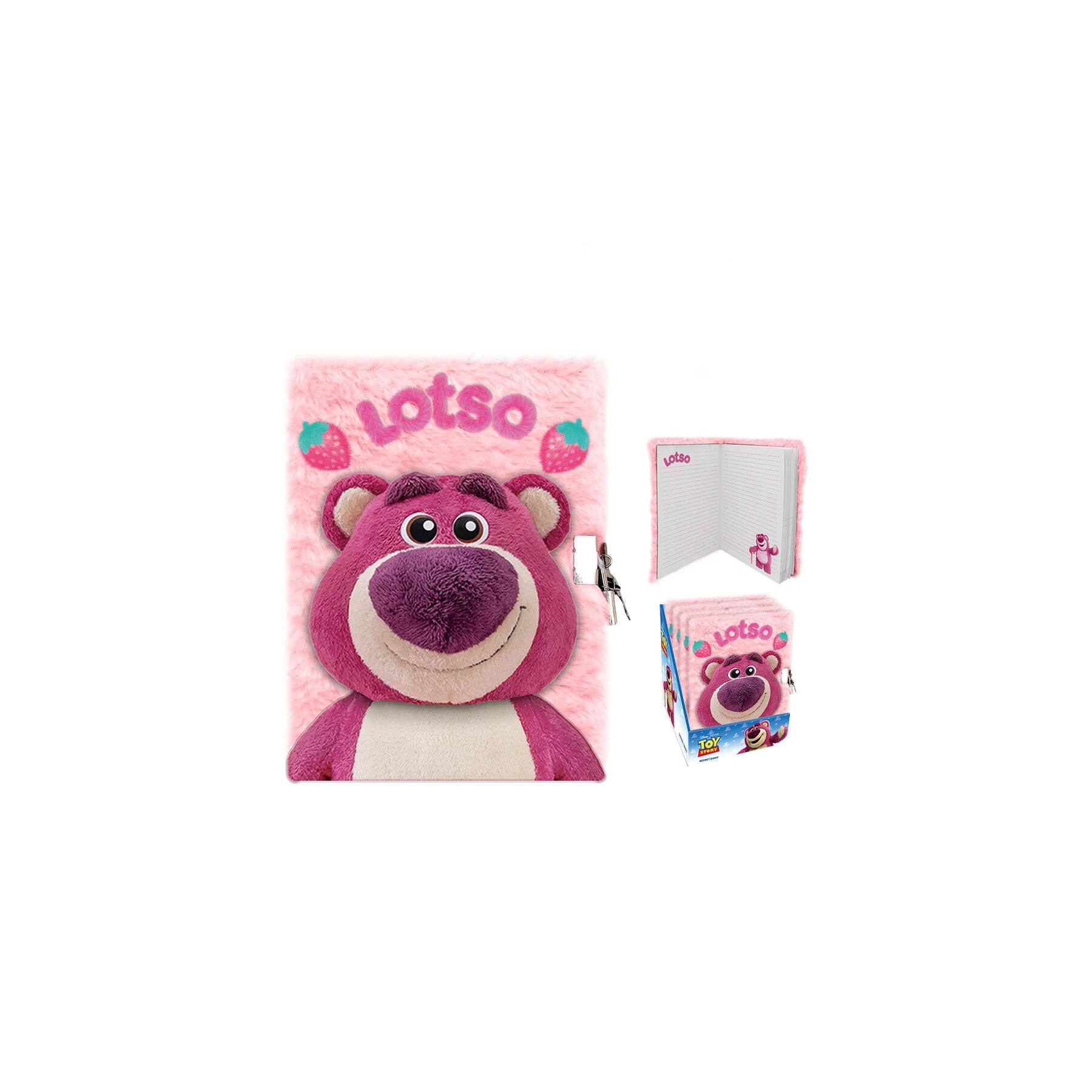 Cuaderno peluche Lotso Toy Story Disney Pixar
