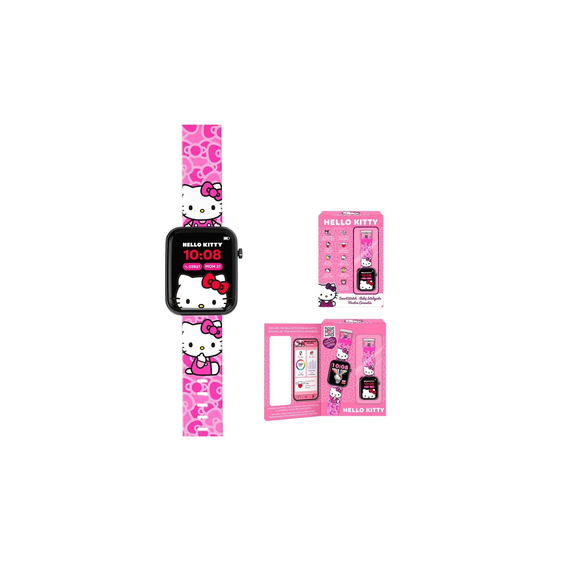 Reloj interactivo Hello Kitty