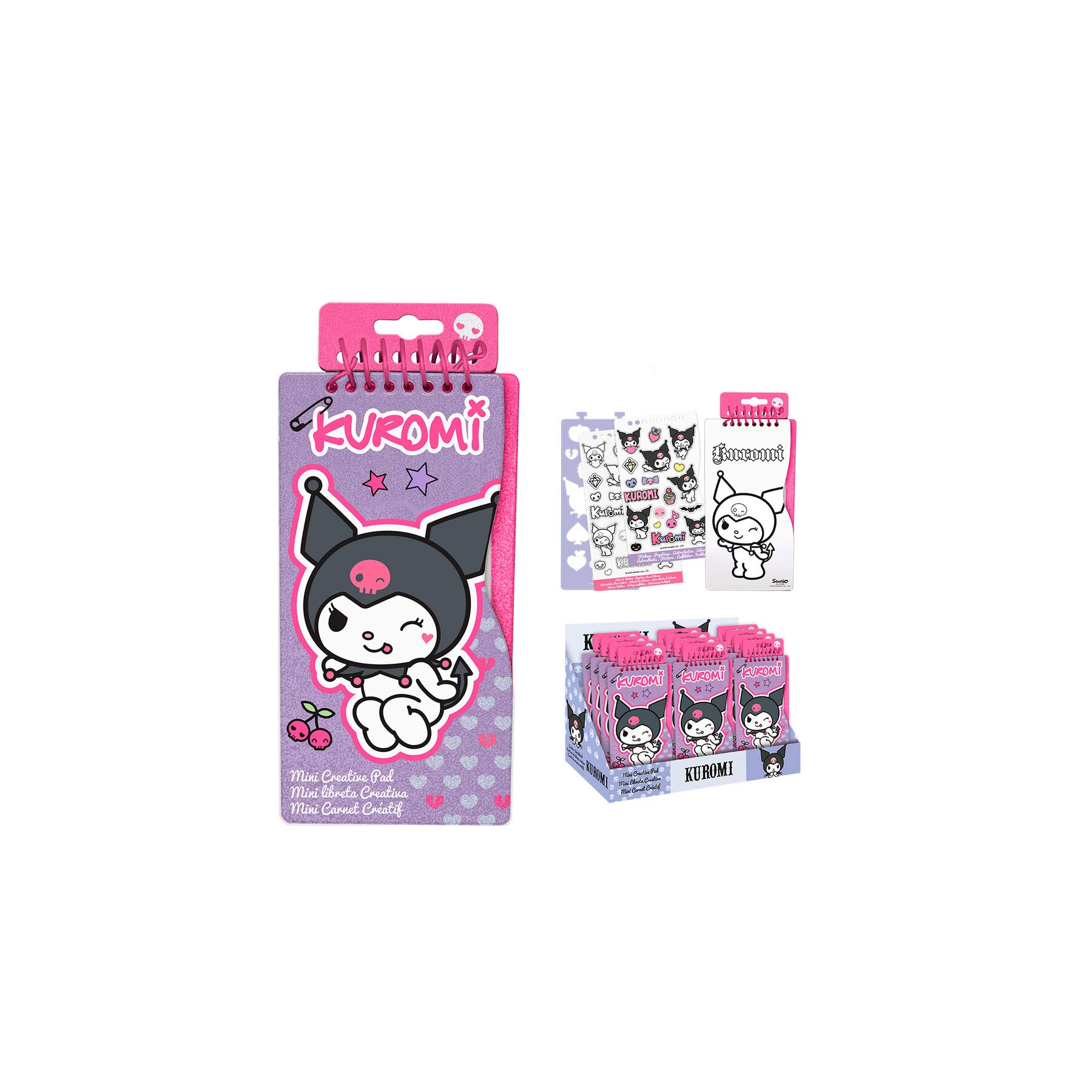 Set Creativo Colorear Kuromi Hello Kitty