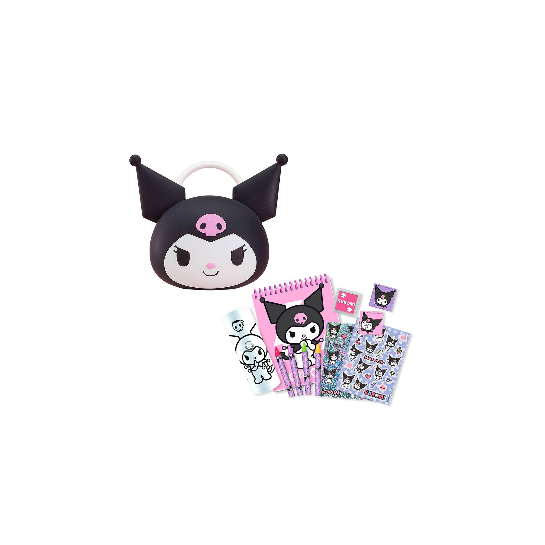 Maletin 3D papeleria Kuromi Hello Kitty