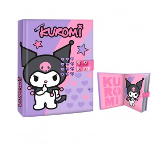 Diario secreto electronico sonido Kuromi Hello Kitty