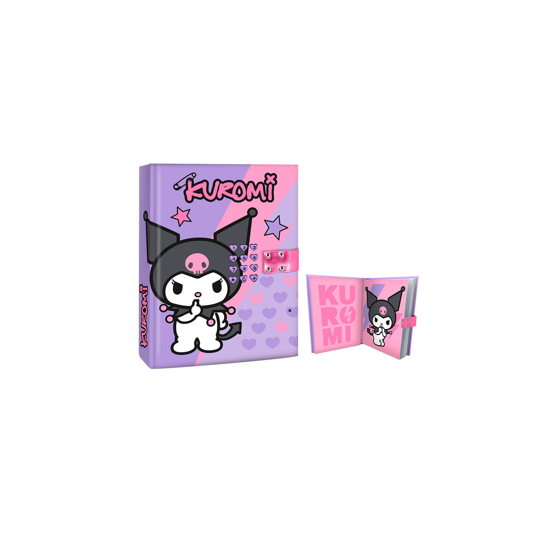 Diario secreto electronico sonido Kuromi Hello Kitty