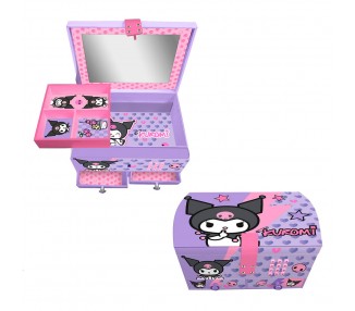 Joyero secreto sonido Kuromi Hello Kitty