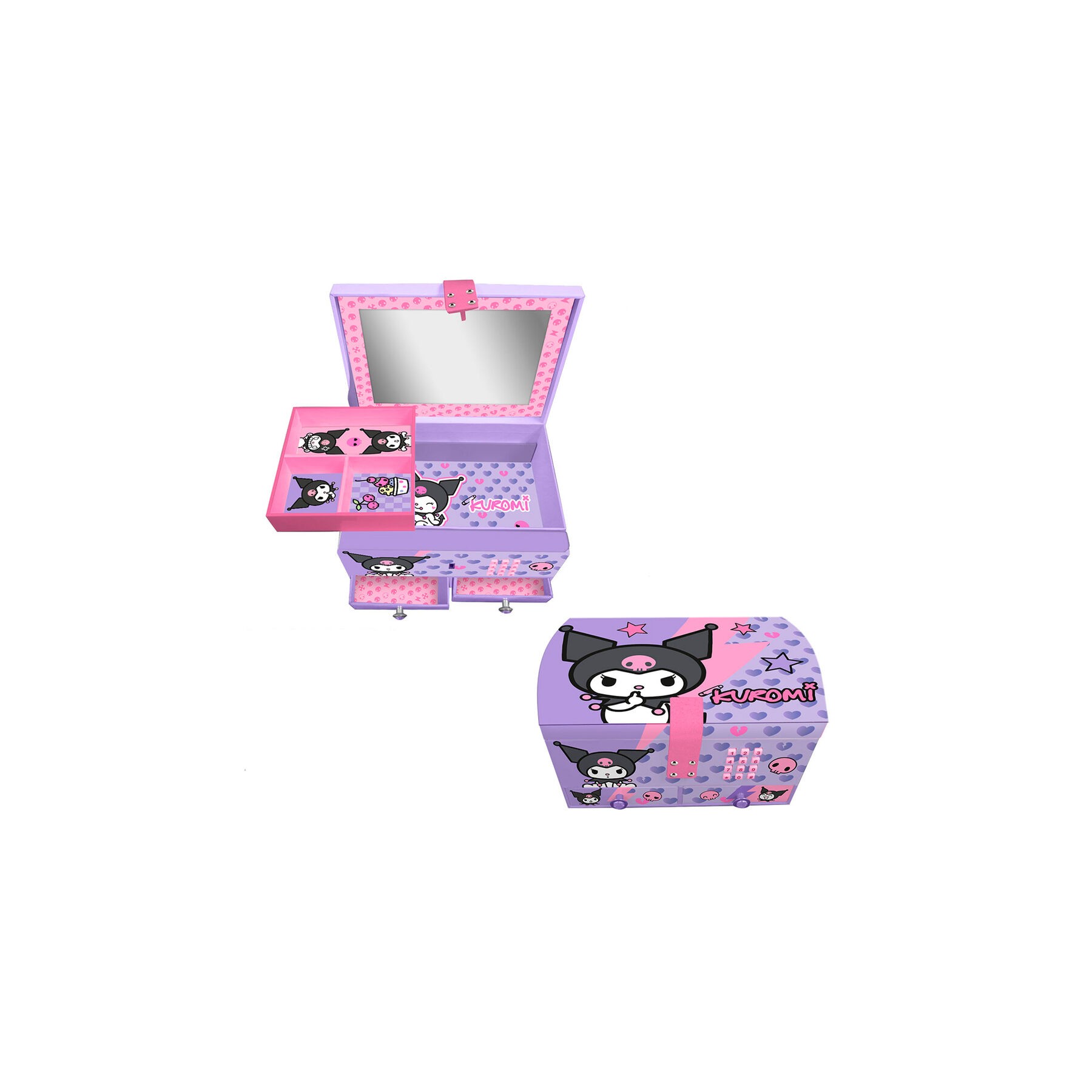 Joyero secreto sonido Kuromi Hello Kitty