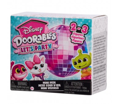 Figura sorpresa Mini Peek Pop Up Party Disney Doorables surtido