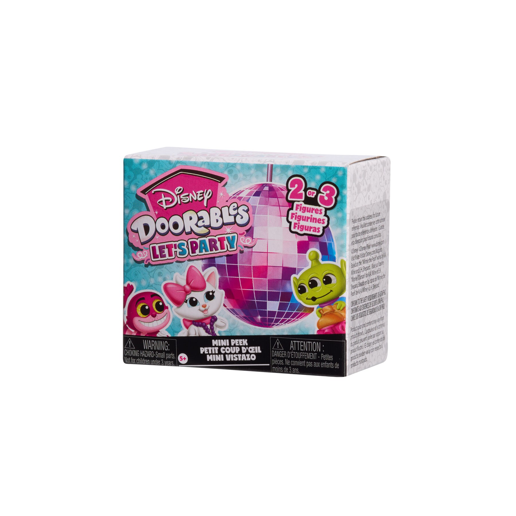 Figura sorpresa Mini Peek Pop Up Party Disney Doorables surtido
