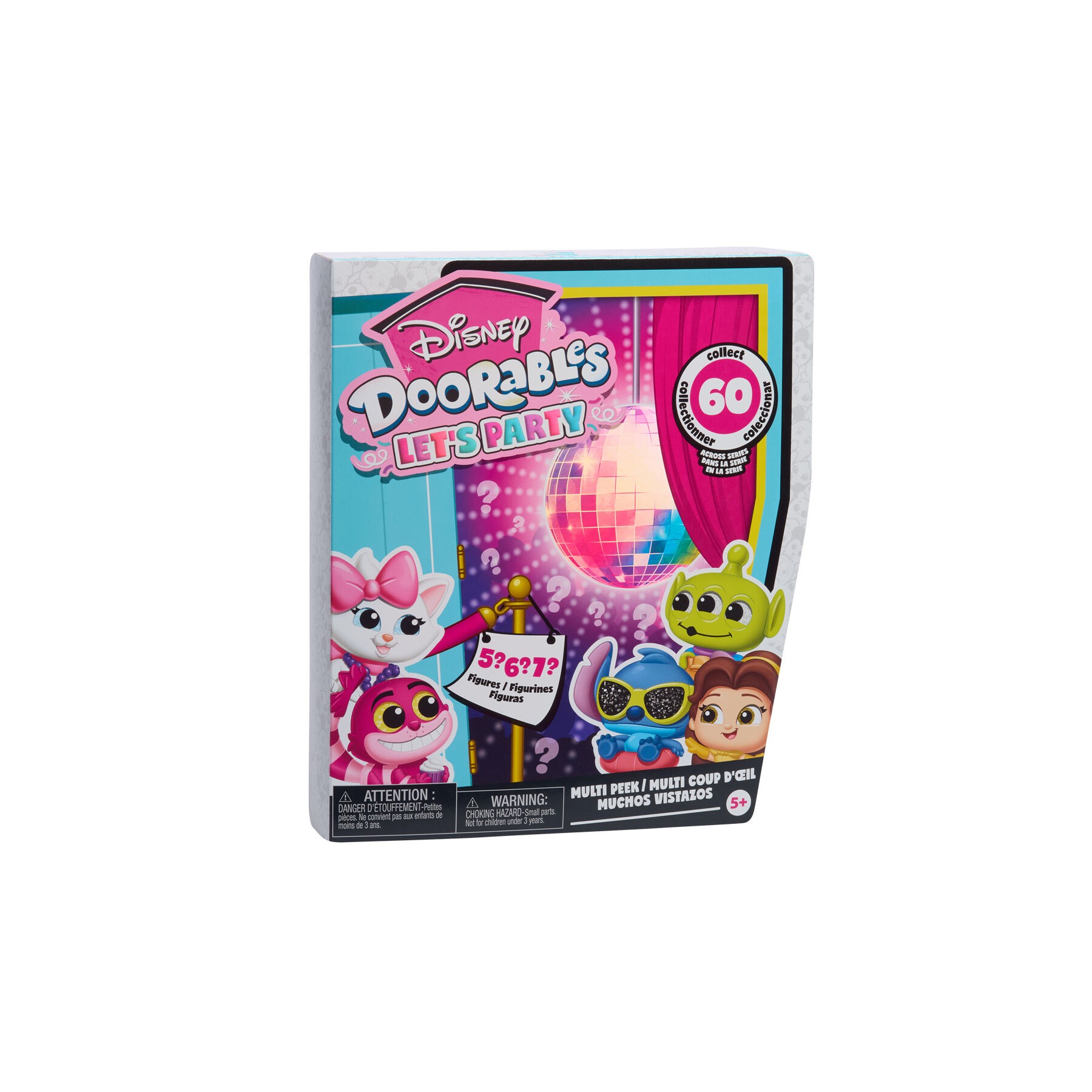 Figuras sorpresa Party Peek S14 Lets Party Disney Doorables