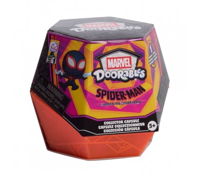 Capsula sorpresa figura Spider-Verse Marvel Doorables surtido