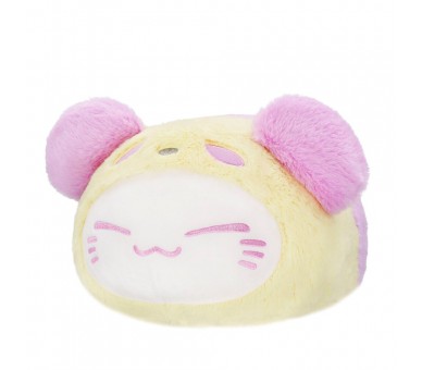 Peluche Pastel Panda Purple Nemuneko Cat 33cm