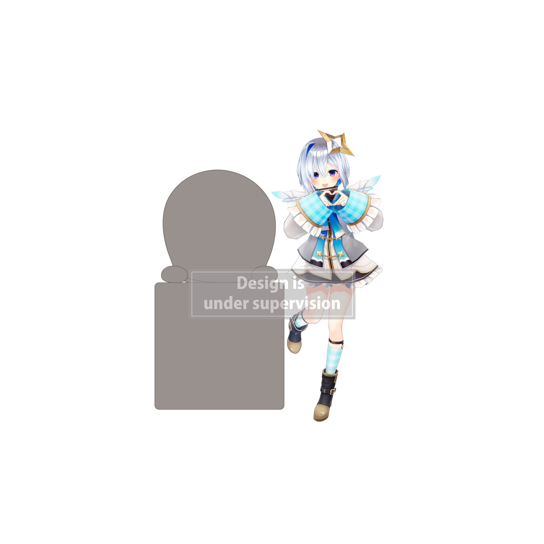 Figura Amane Kanata Hololive Production Hikkake 10cm