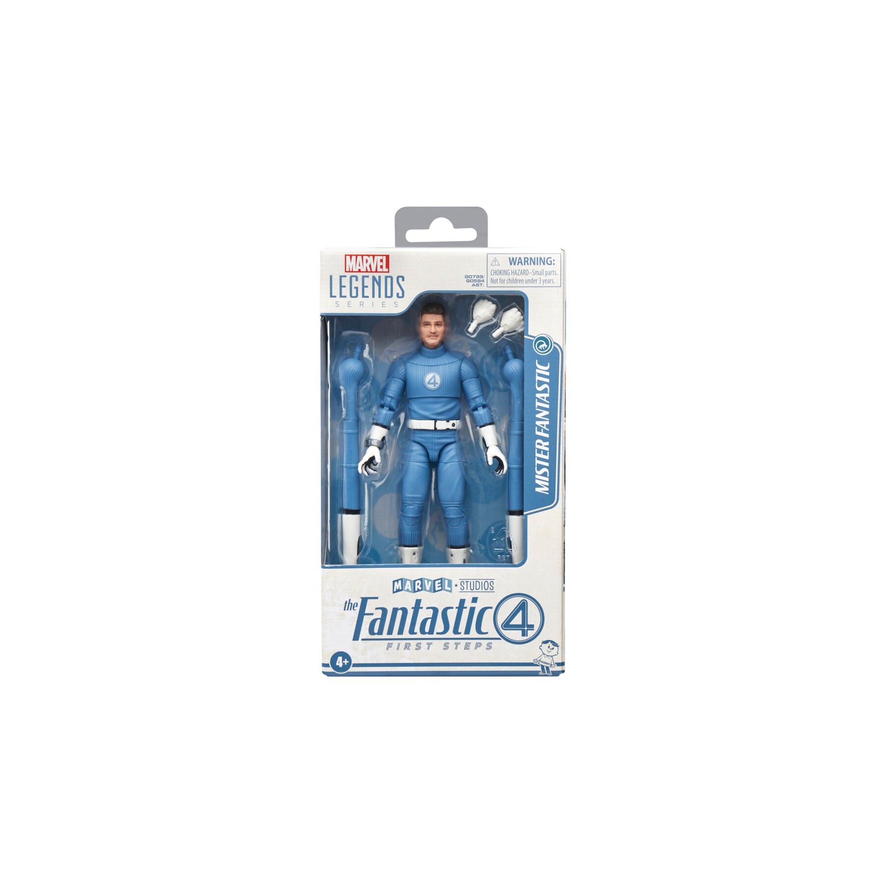 Figura Mister Fantastic Los 4 Fantasticos Marvel 15cm