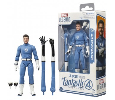 Figura Mister Fantastic Los 4 Fantasticos Marvel 15cm