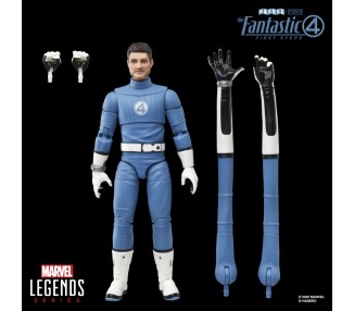 Figura Mister Fantastic Los 4 Fantasticos Marvel 15cm
