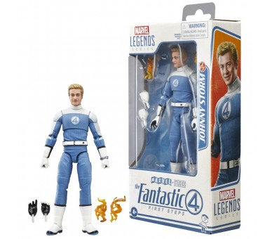 Figura Johnny Storm Los 4 Fantasticos Marvel 15cm