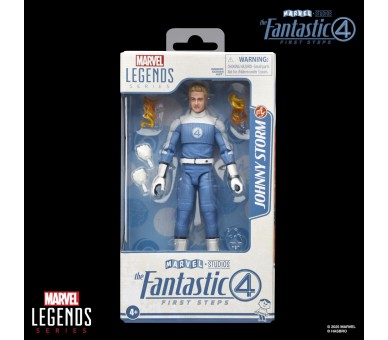Figura Johnny Storm Los 4 Fantasticos Marvel 15cm