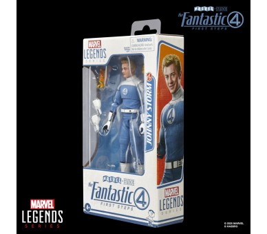 Figura Johnny Storm Los 4 Fantasticos Marvel 15cm