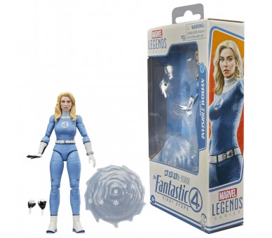 Figura Mujer Invisible Los 4 Fantasticos Marvel 15cm