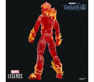 Figura Antorcha Humana Los 4 Fantasticos Marvel 15cm
