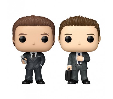 Blister 2 figuras POP Suits Harvey Specter & Michael Ross