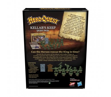 Expansion Juego de mesa Torreon de Kellars Heroquest ingles