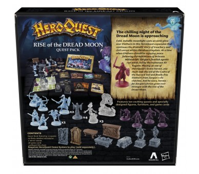 Expansion Juego de mesa Salida de la Temible Luna Heroquest ingles