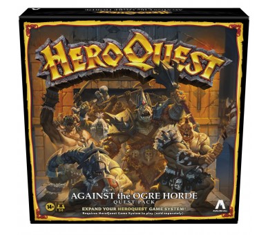 Expansion Juego de mesa Contra la Horda de Ogros Heroquest ingles