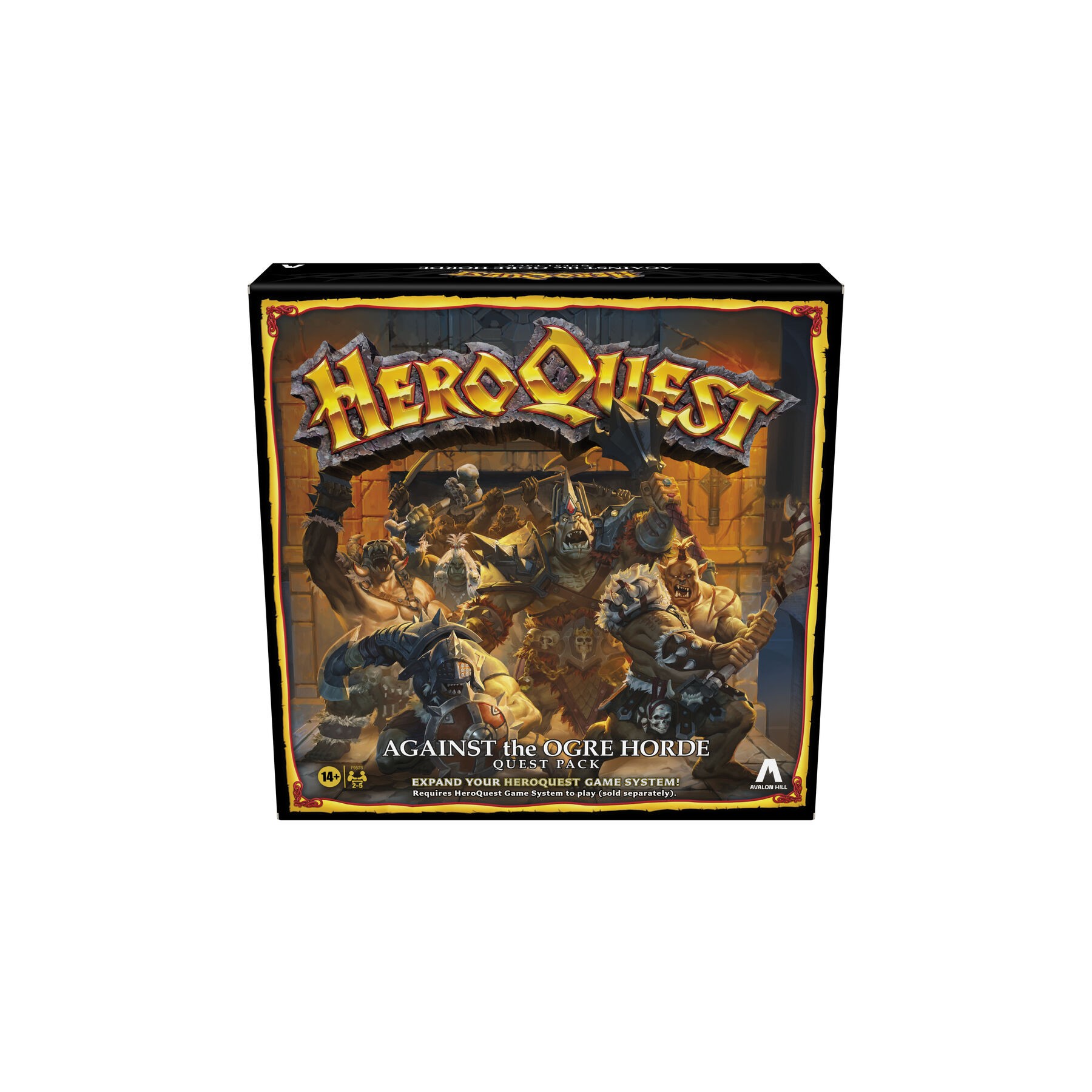 Expansion Juego de mesa Contra la Horda de Ogros Heroquest ingles