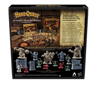 Expansion Juego de mesa Contra la Horda de Ogros Heroquest ingles