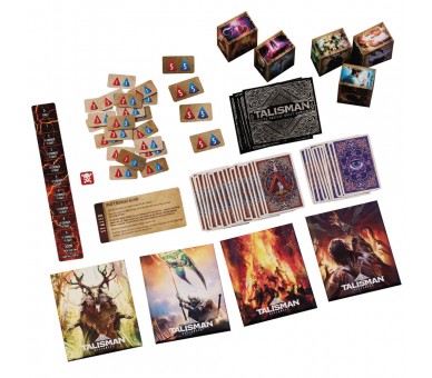 Expansion Juego de mesa La Llamada del Destino Talisman Alianzas ingles