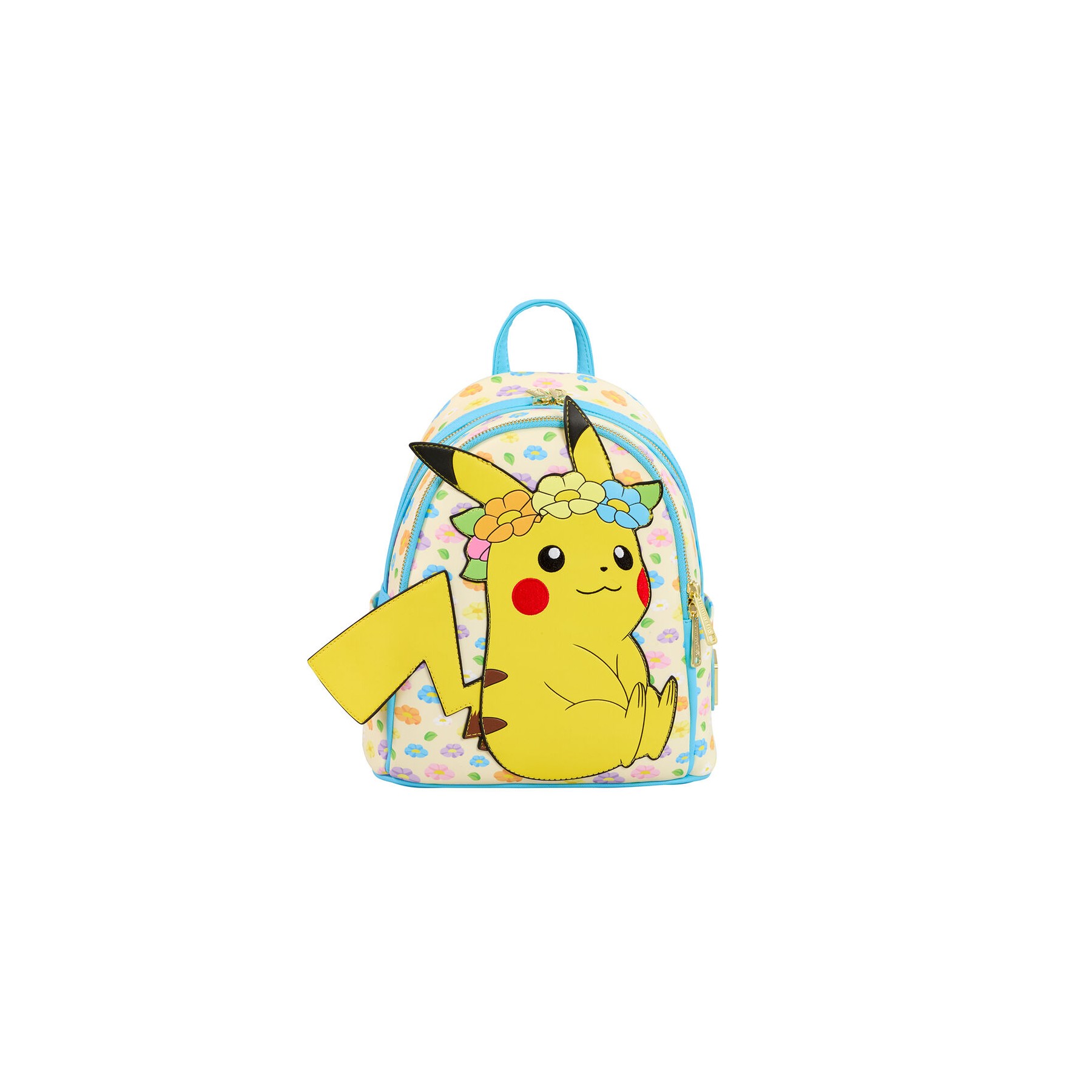 Mochila Floral Pikachu Pokemon Loungefly