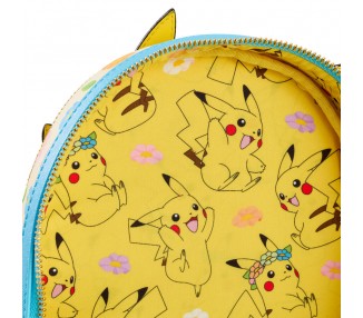 Mochila Floral Pikachu Pokemon Loungefly