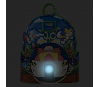 Mochila Sonic the Hedgehog Loungefly 26cm