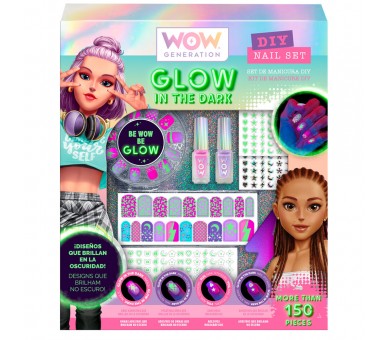 Set Manicura con Uñas perfumadas Wow Generation