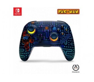 PowerA Enhanced Wireless Controller for Nintendo Switch with Lumectra – PAC-MAN Neon Arcade