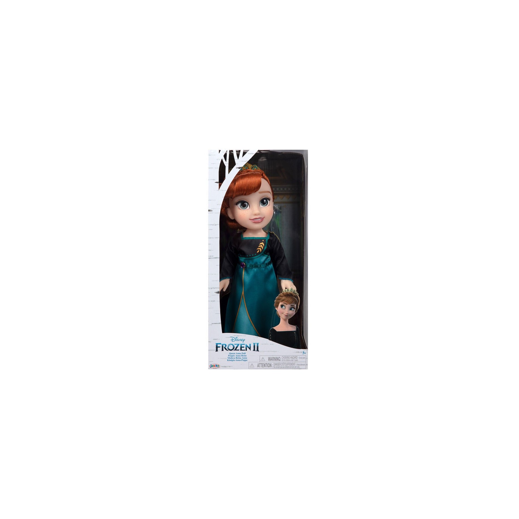 Muñeca Reina Anna Frozen 2 Disney 38Cm