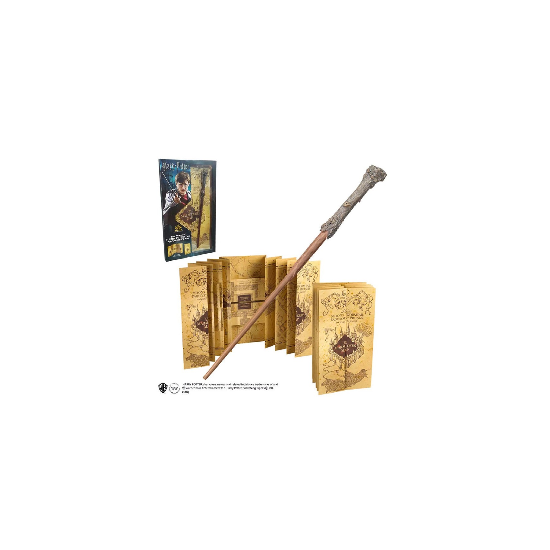 Réplica Varita Mapa Del Merodeador - Bliste