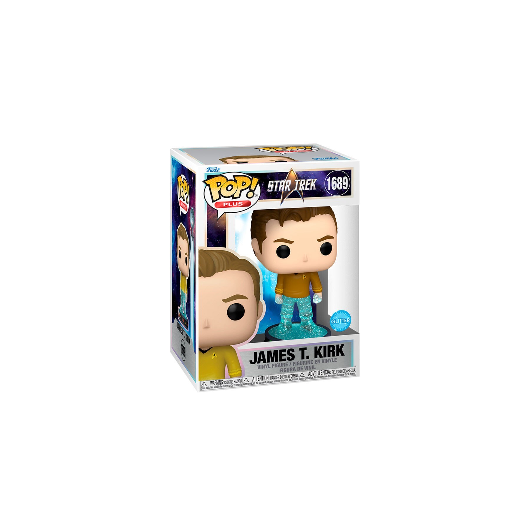 Figura Pop Plus Star Trek James T. Kirk