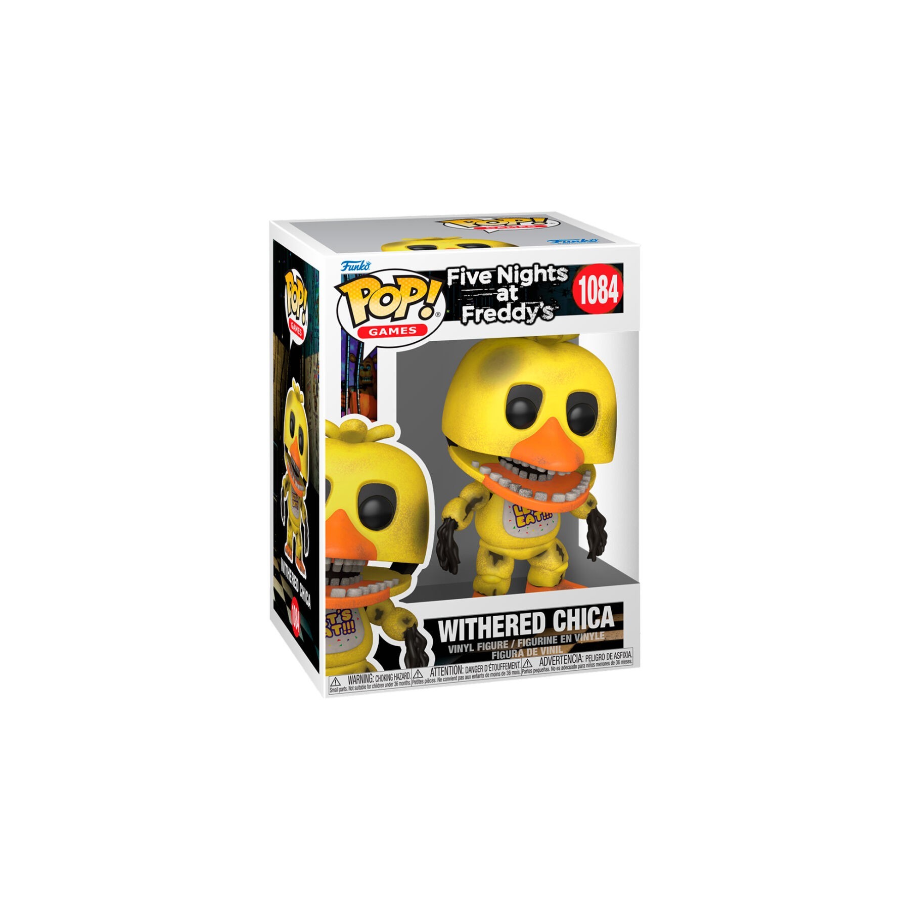 Figura Pop Five Nights At Freddy'S Withered Chica
