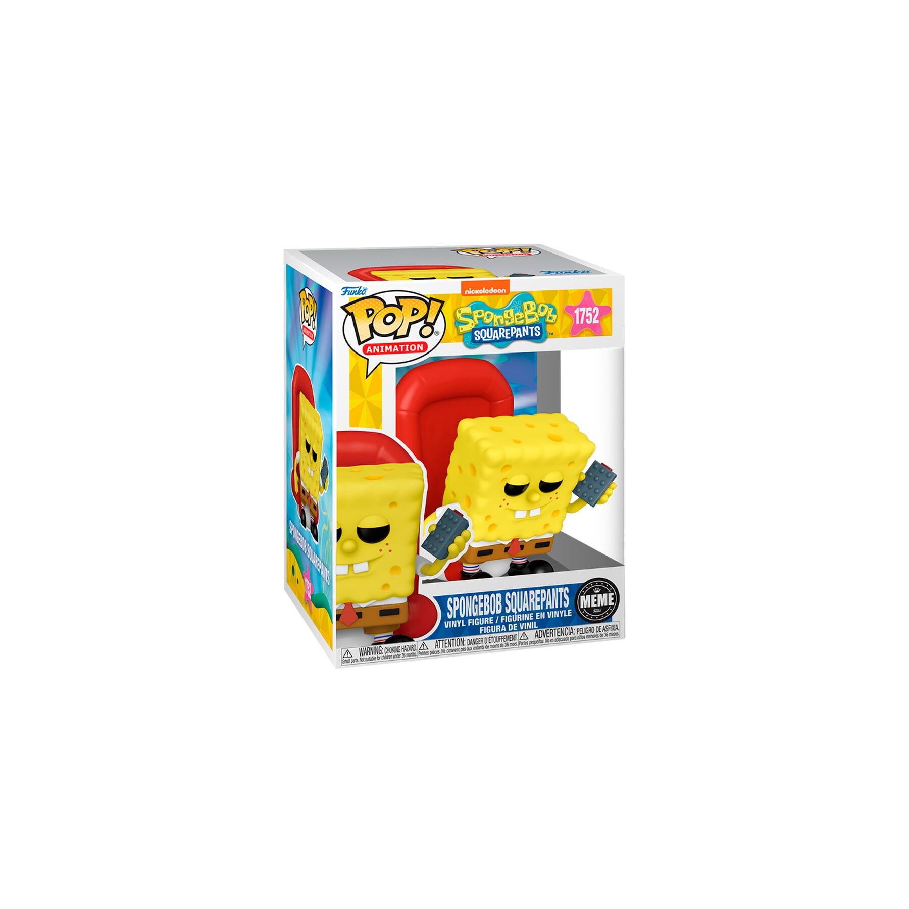 Figura Pop Premium Meme Bob Sponja Spongebob Squarepants