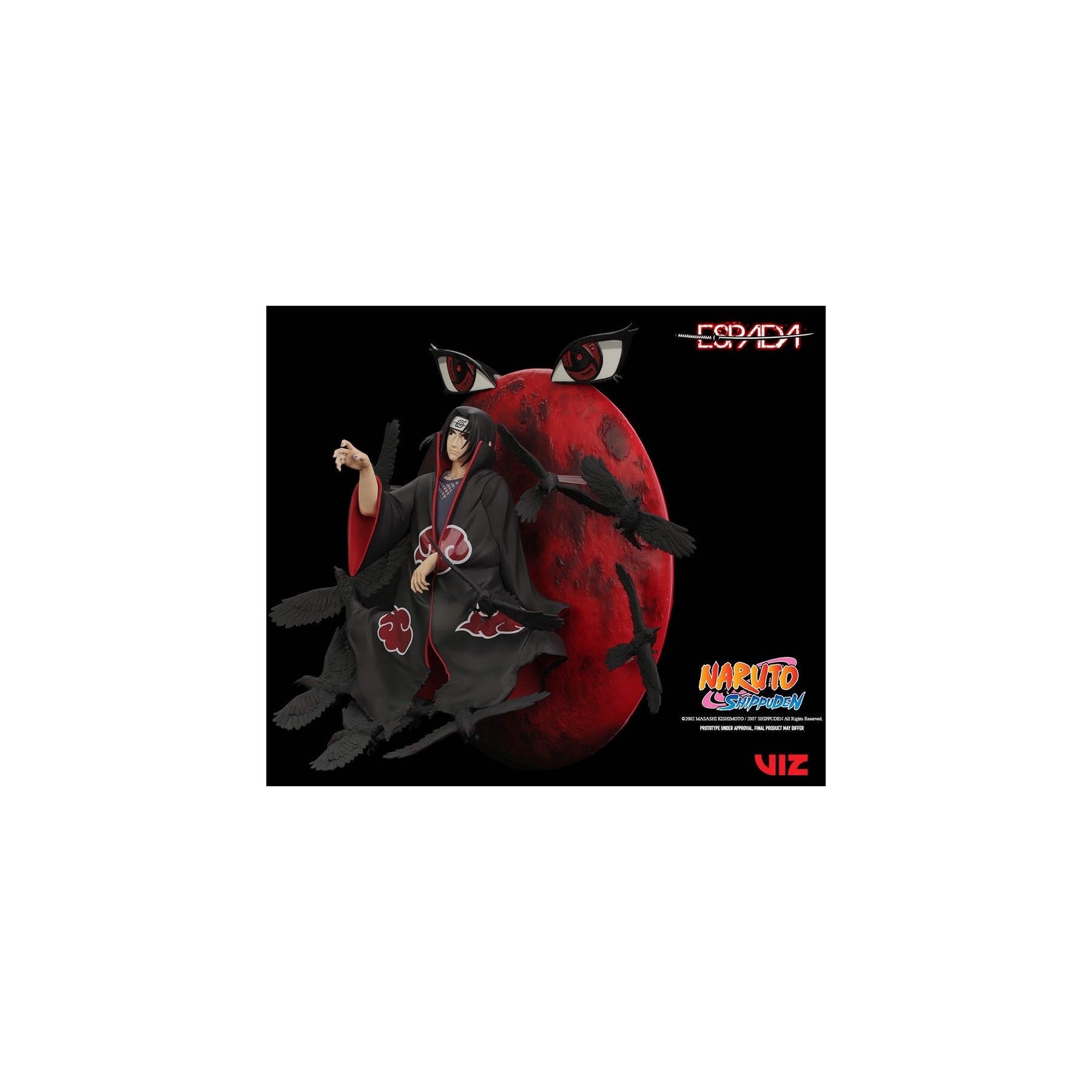 Figura Naruto Shippuden Itachi Uchiha Breach Varios