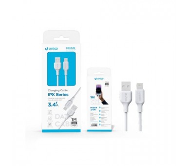 Cable De Carga Y Datos Usb Tipo A A Lightning 3,4A 1M Varios